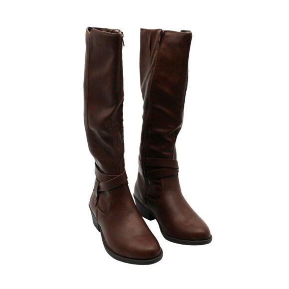 easy street Shoes - Easy Street Womens Brown Boots